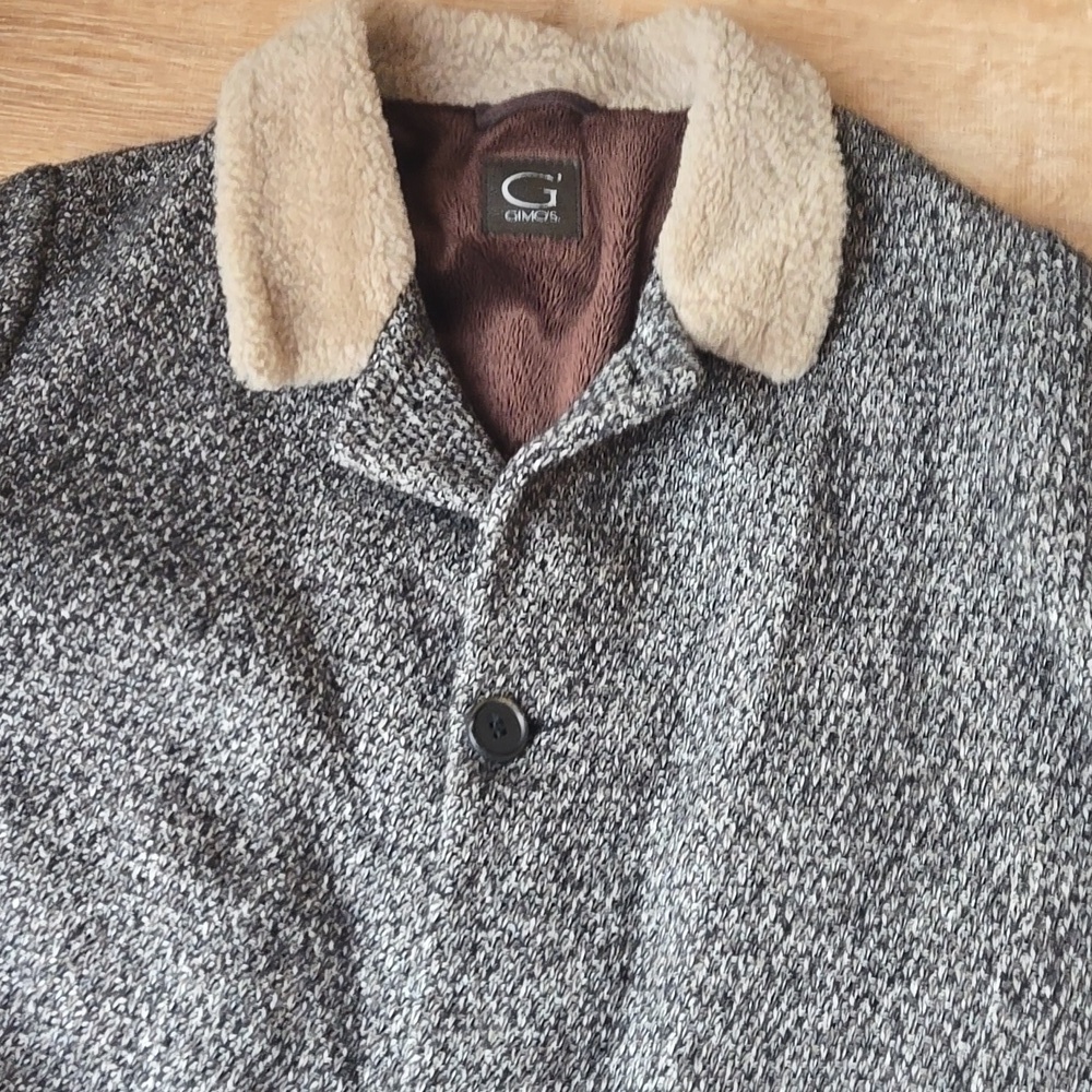 GIMO'S | Men's Wool Blend Coat Sz M - Picture 2 of 13